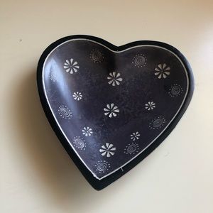Soapstone Heart Dish